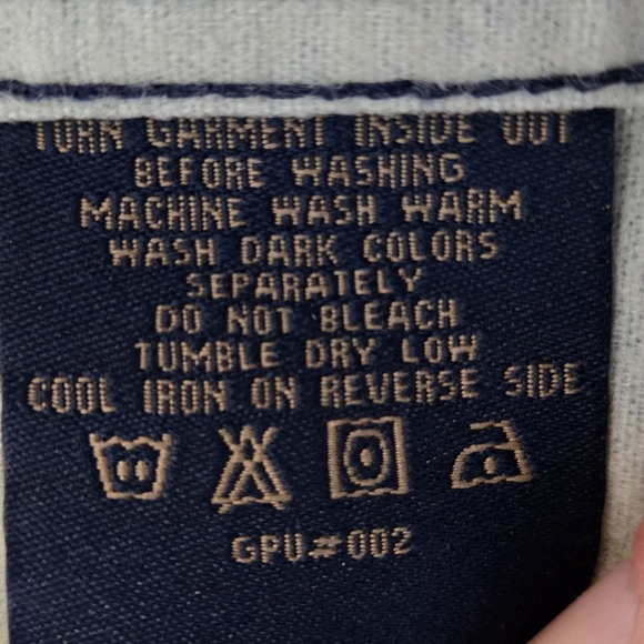 Freedom Foundry Navy Speckled Lined Cotton Shacket Oversized Flannel Jacket M/L - Picture 9 of 11